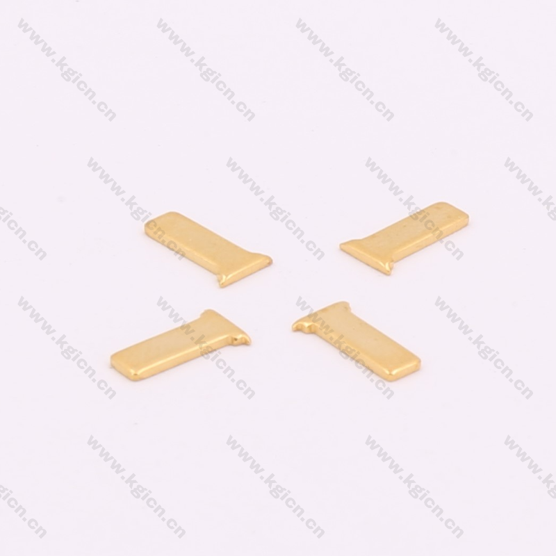 定制红铜镀金接触片，航空照相机用