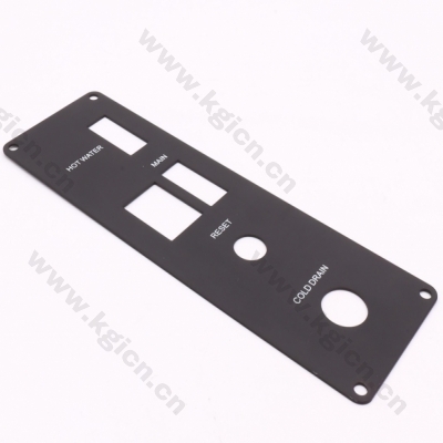 创新设计带丝印金属冲压板用于电子产品