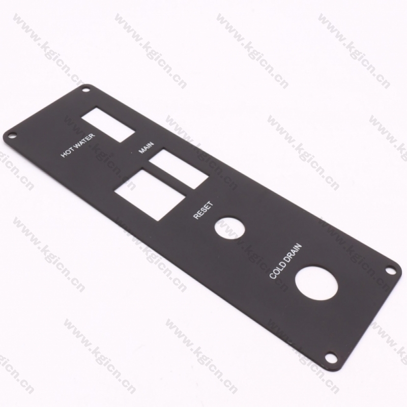 创新设计带丝印金属冲压板用于电子产品